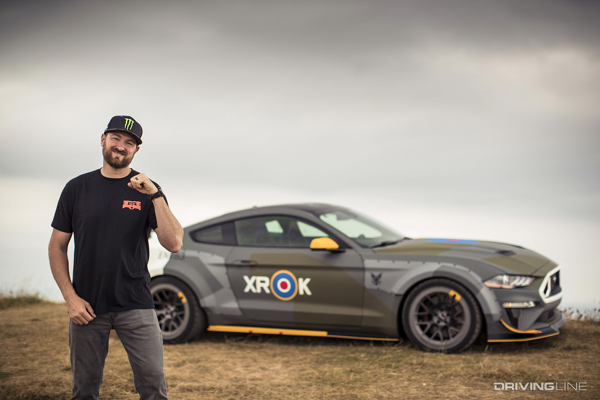 Vaughn Gittin Jr. with RTR Mustang