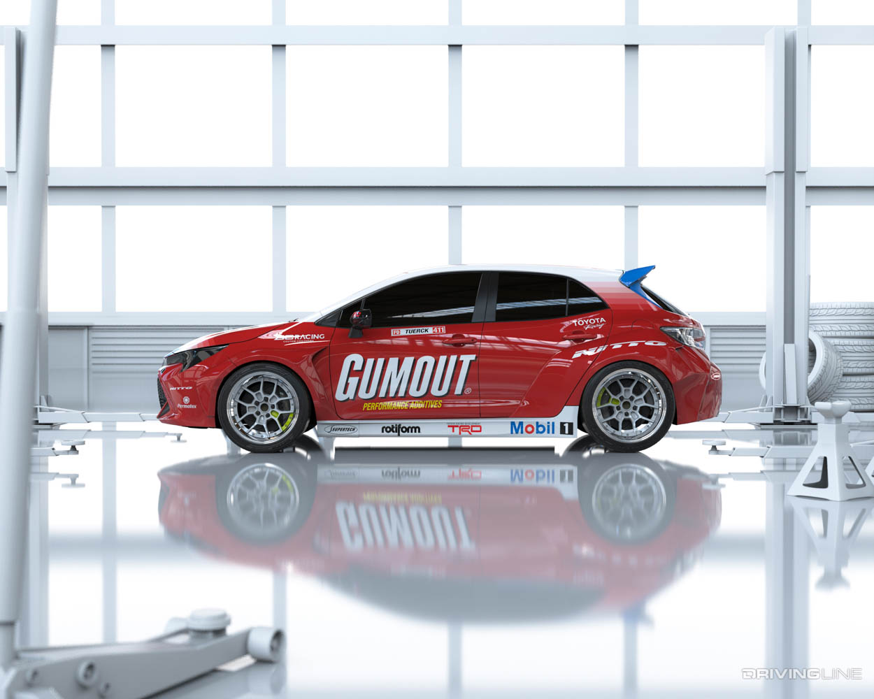 Ryan Tuerck 2020 Formula Drift Toyota Carolla new livery