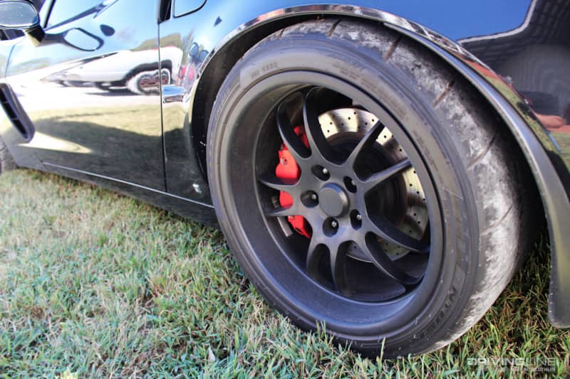 Nitto Tire NT05R on a Corvette