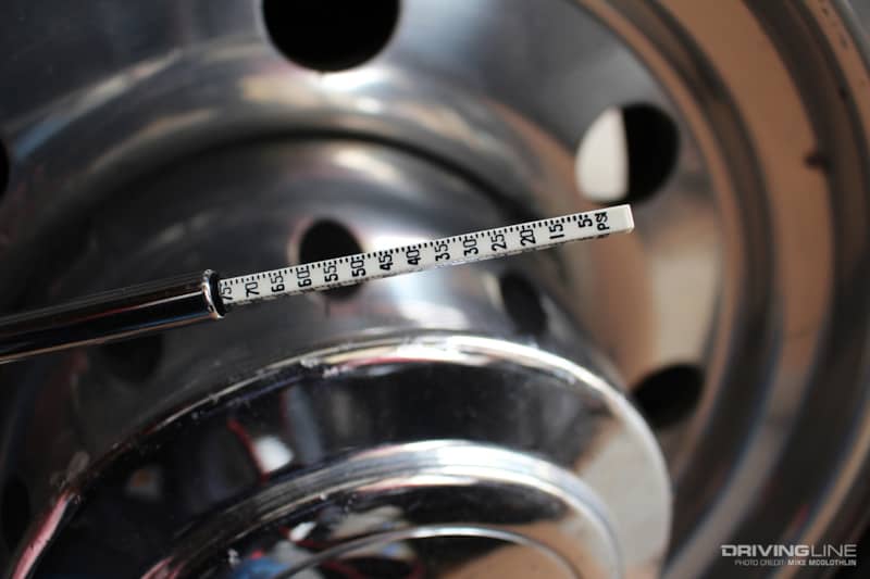 Tire Inflation Pressure Gauge