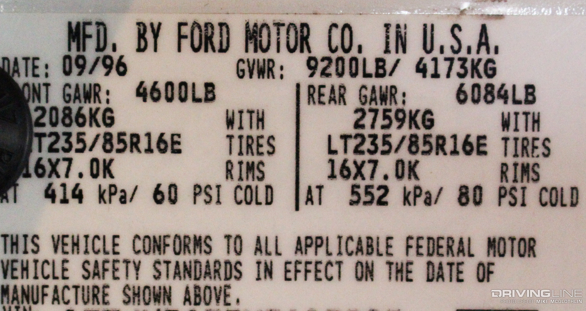 Front Vs Rear Tire Inflation Truck