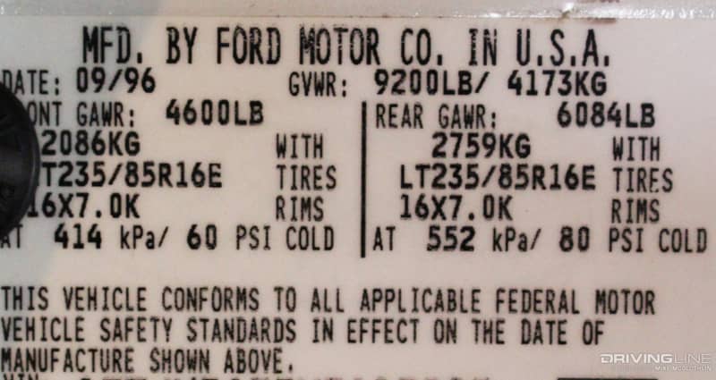 Front Vs Rear Tire Inflation Truck