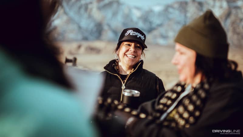 Sara Morosan in Alabama Hills
