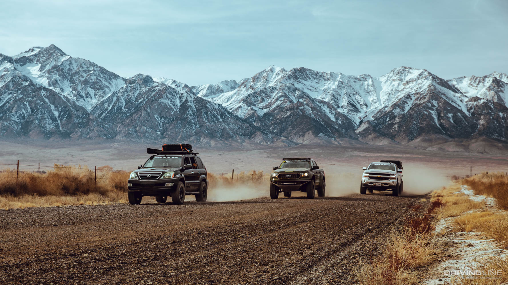 On The Trail: Alabama Hills Lexus GS Ford Ranger