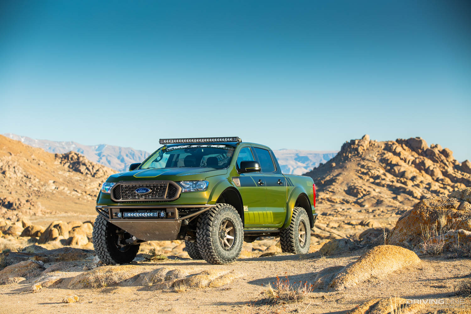 2019 Ford Ranger customized by LGE-CTS front view