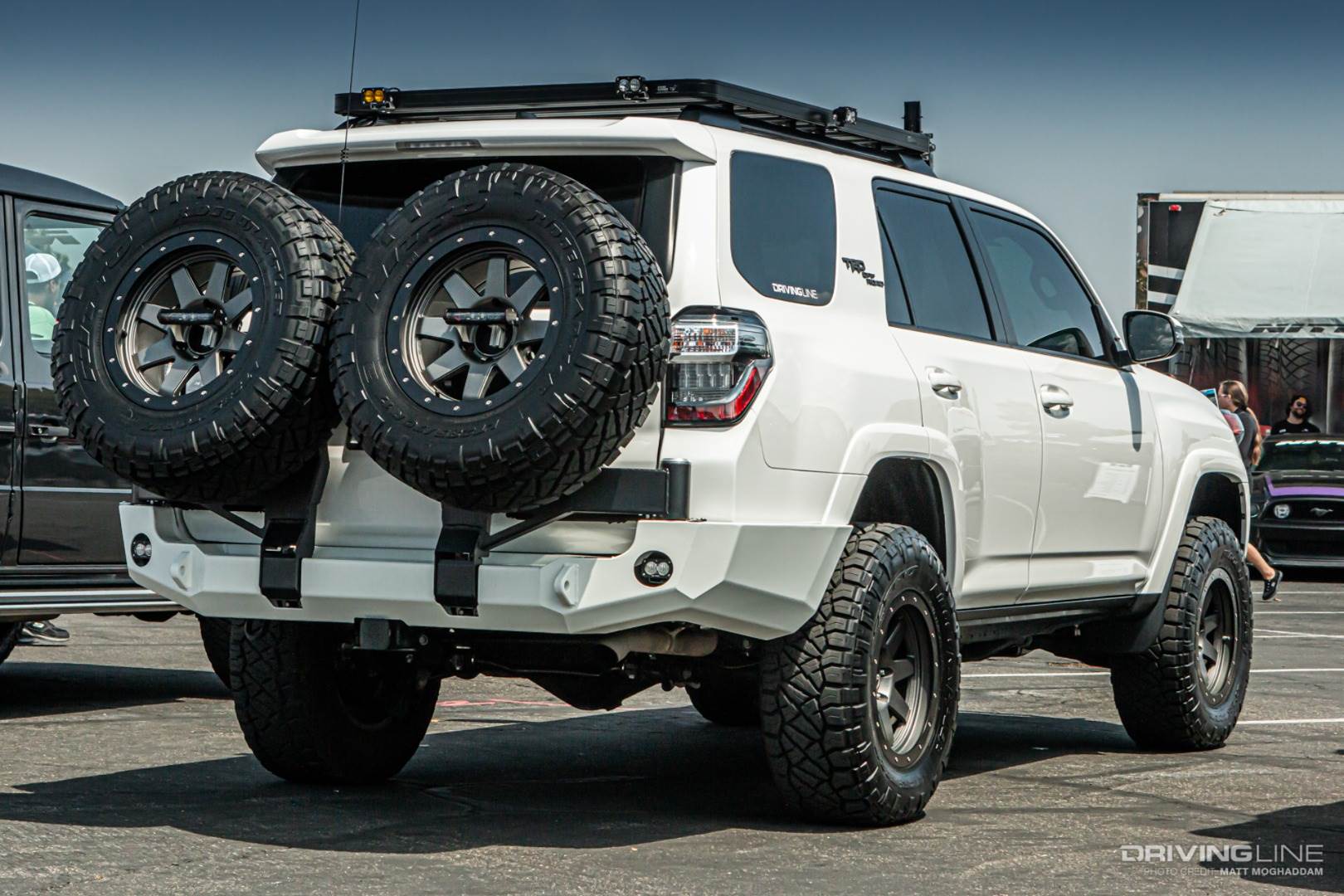 4Runner with two spare tires