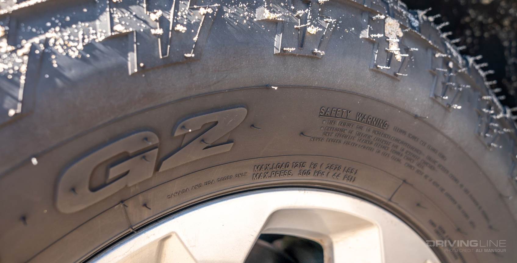 Terra Grappler G2 sidewall