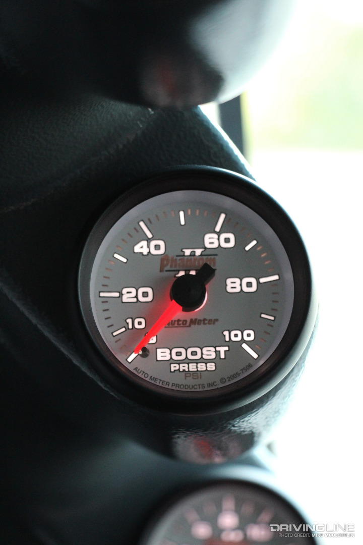 Turbo Boost Pressure Gauge