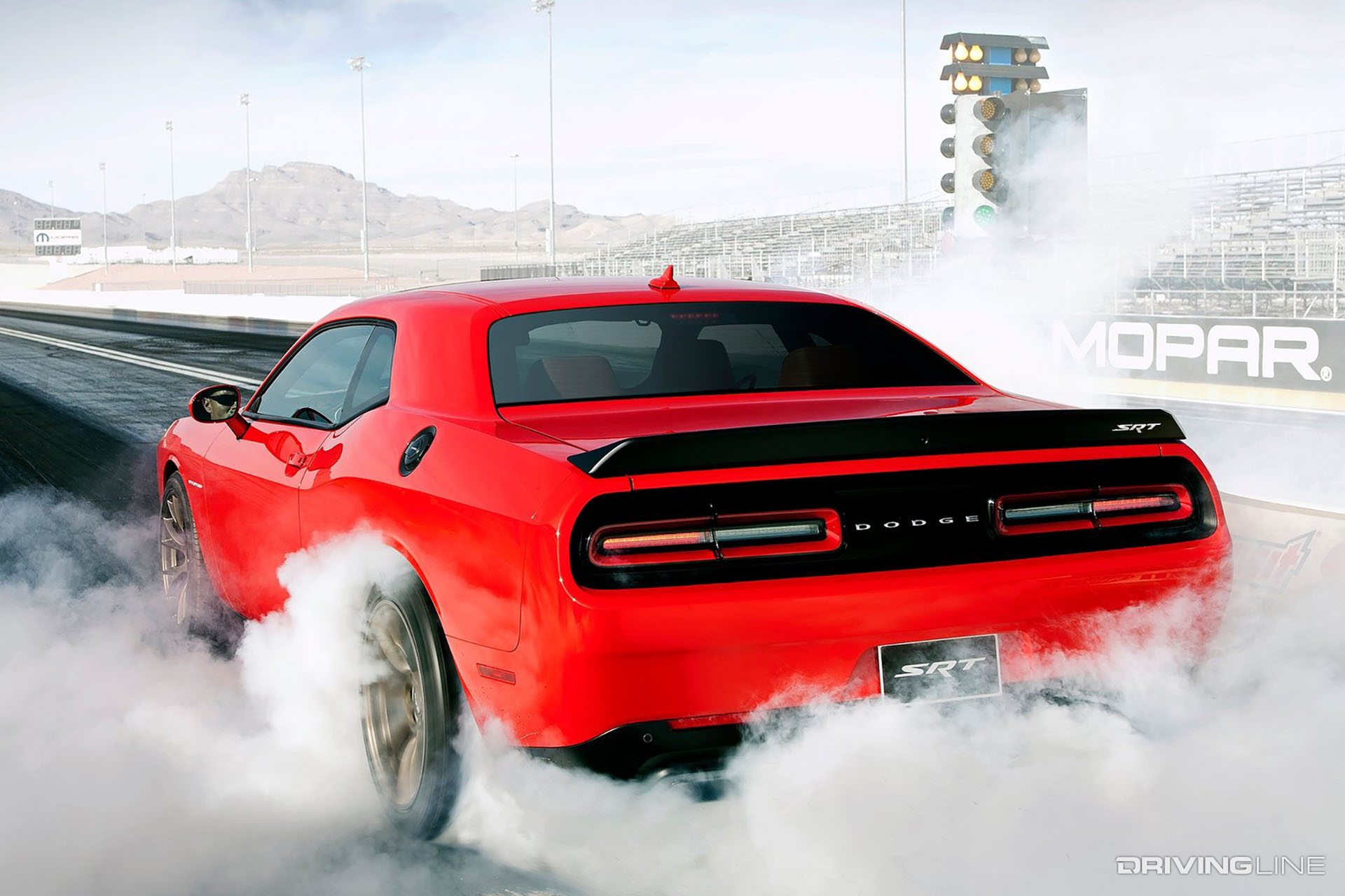 Dodge Challenger Hellcat Burnout