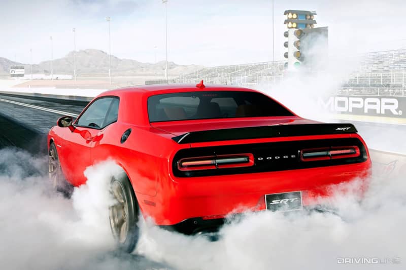 Dodge Challenger Hellcat Burnout