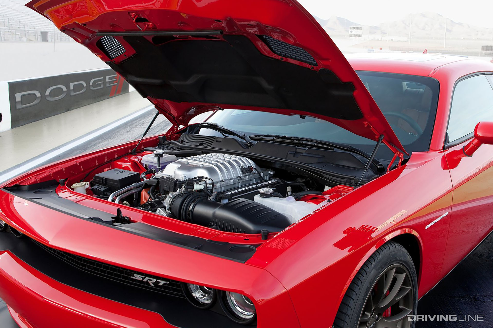 Challenger Hellcat Engine