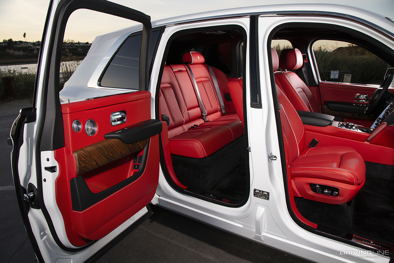 Rear Seats of Nick Cannon's Rolls Royce Cullinan