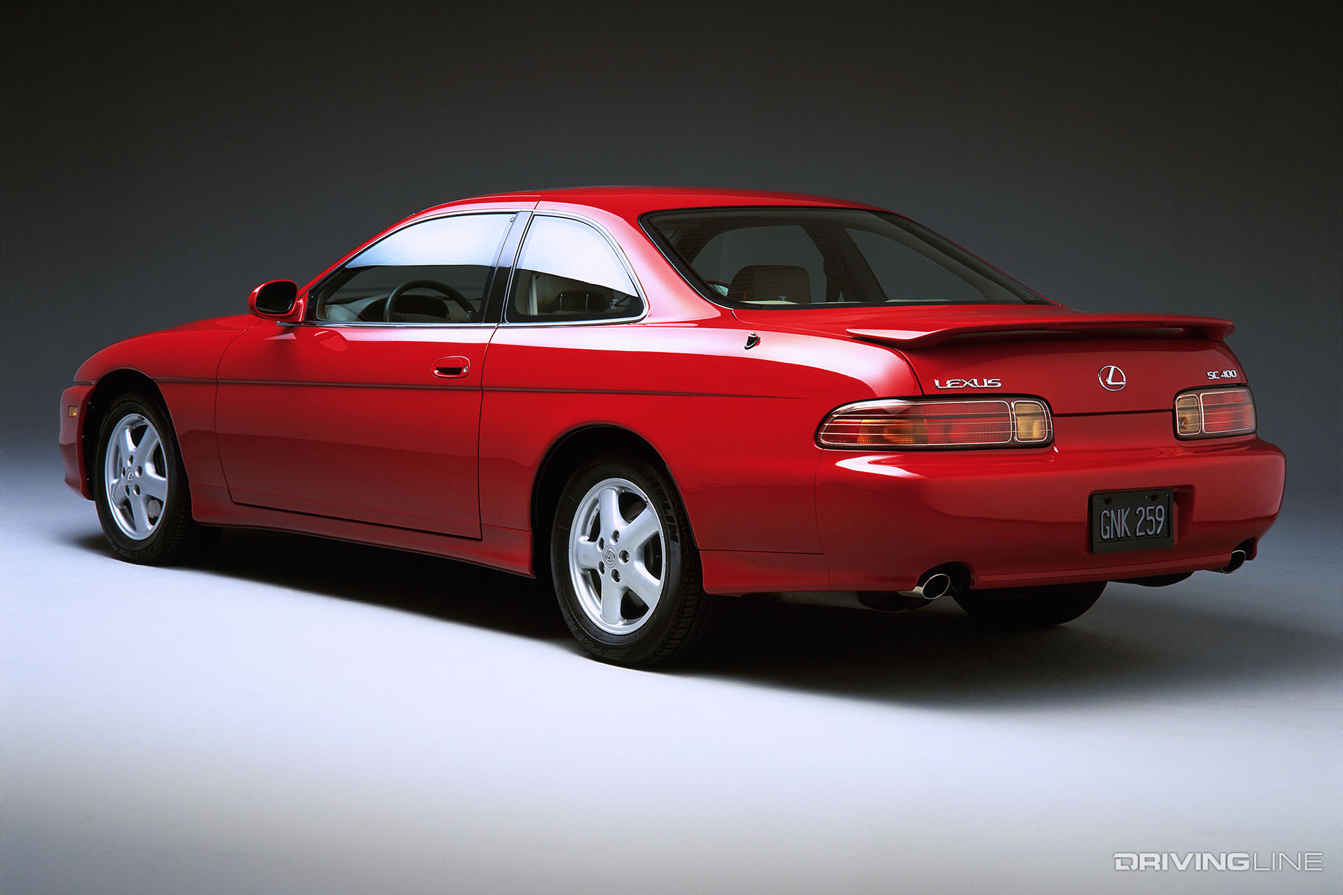 Lexus SC400 Red Rear View