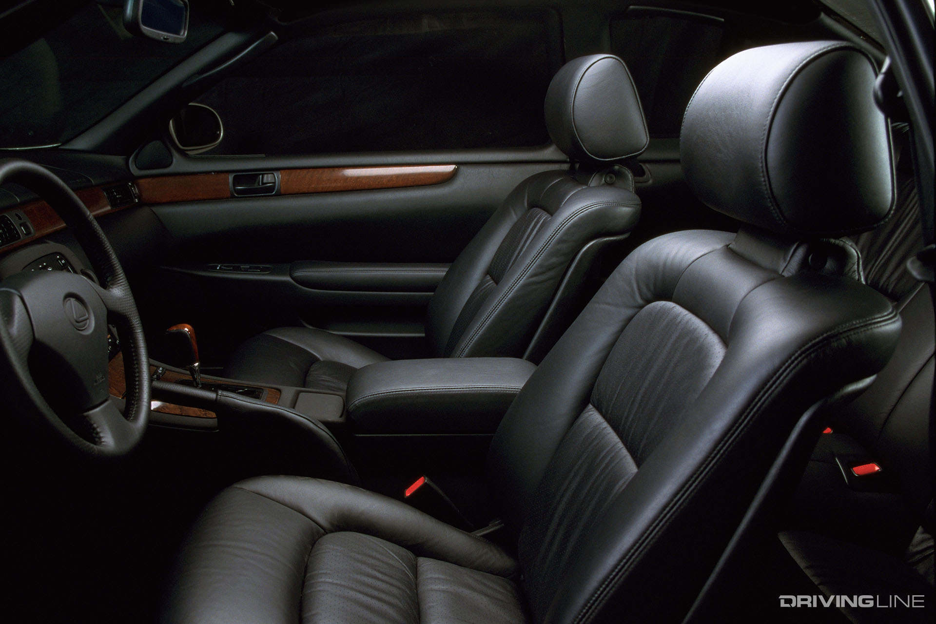 Lexus SC400 Interior Black