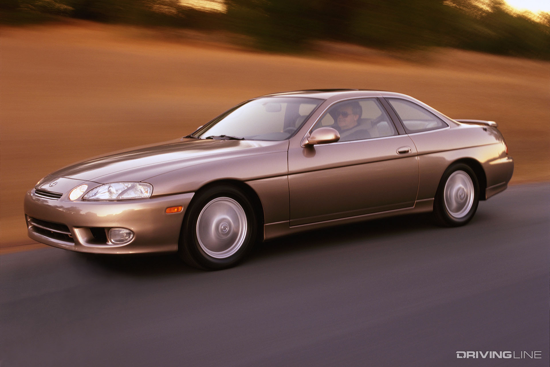 Lexus SC400 in Motion