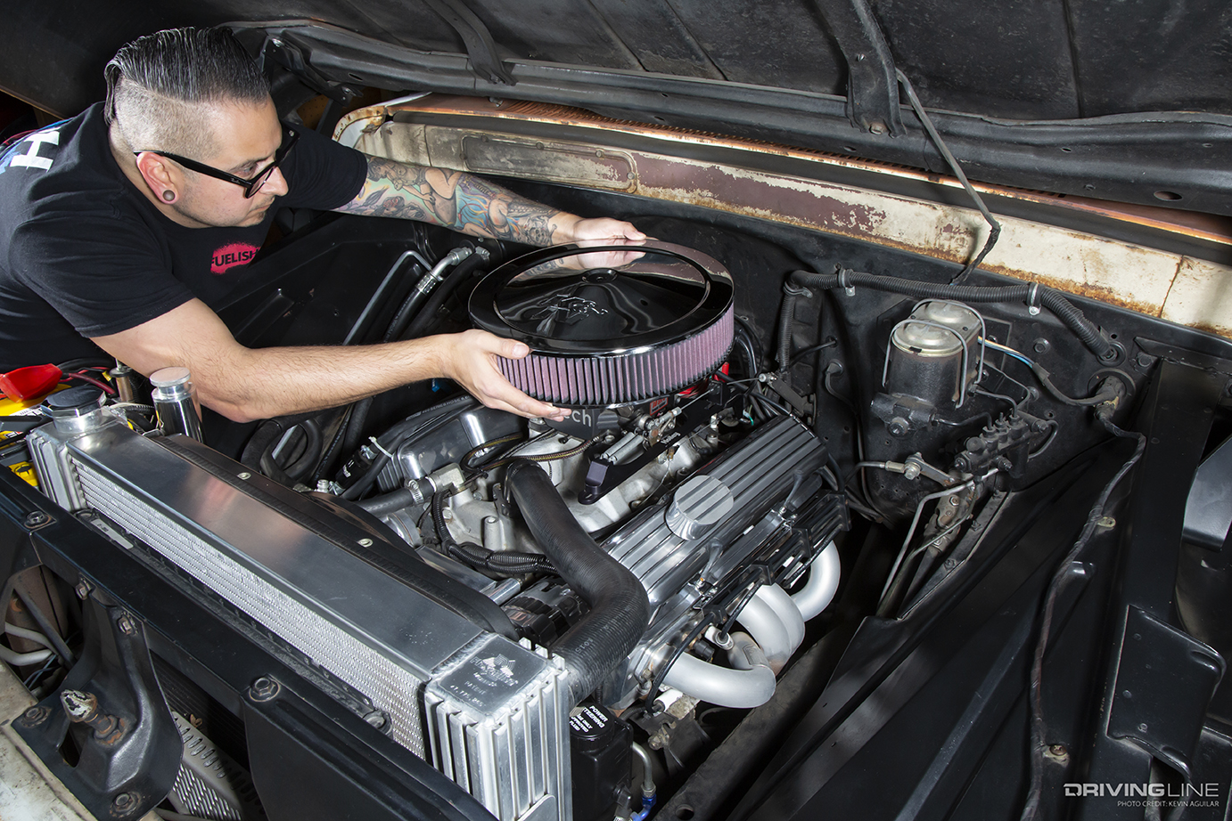 Vehicle Maintenance with K&N Filter Change