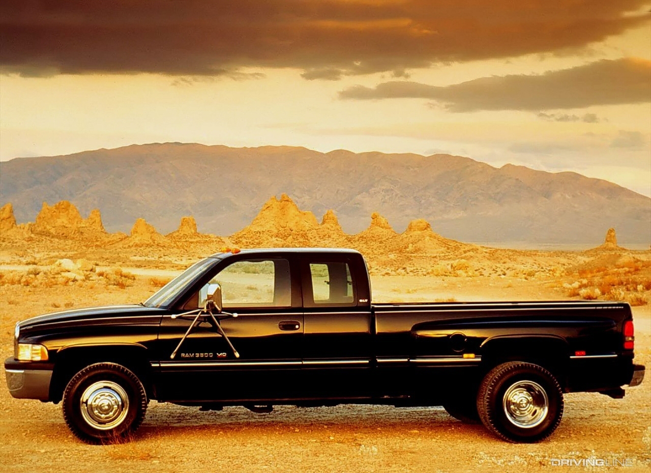 1994 Dodge Ram Dually black