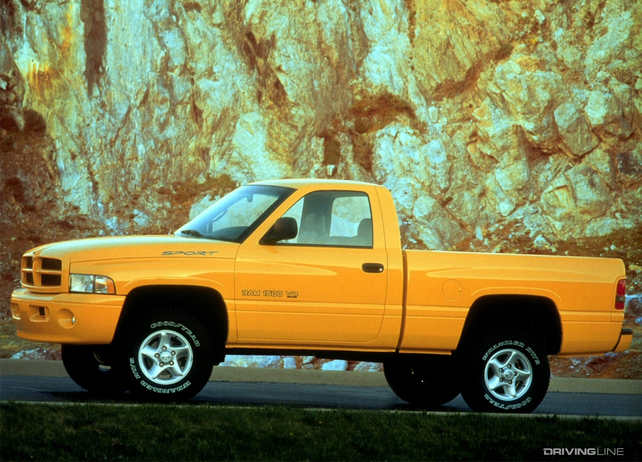Dodge Ram Sport Yellow