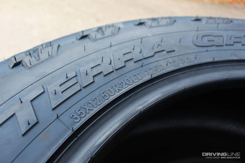 35x12.50R20LT Nitto Terra Grappler G2 Tires