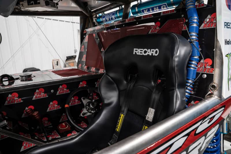 Loren Healy 2020 Ford Bronco Ultra4 4400 KOH Car Recaro Seat