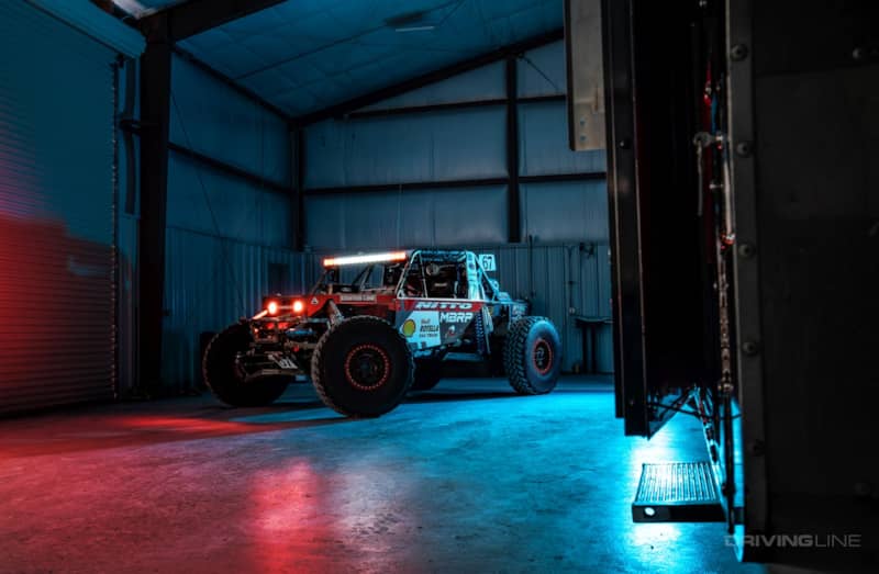 Loren Healy 2020 Ford Bronco Ultra4 4400 KOH Car VisionX led lights