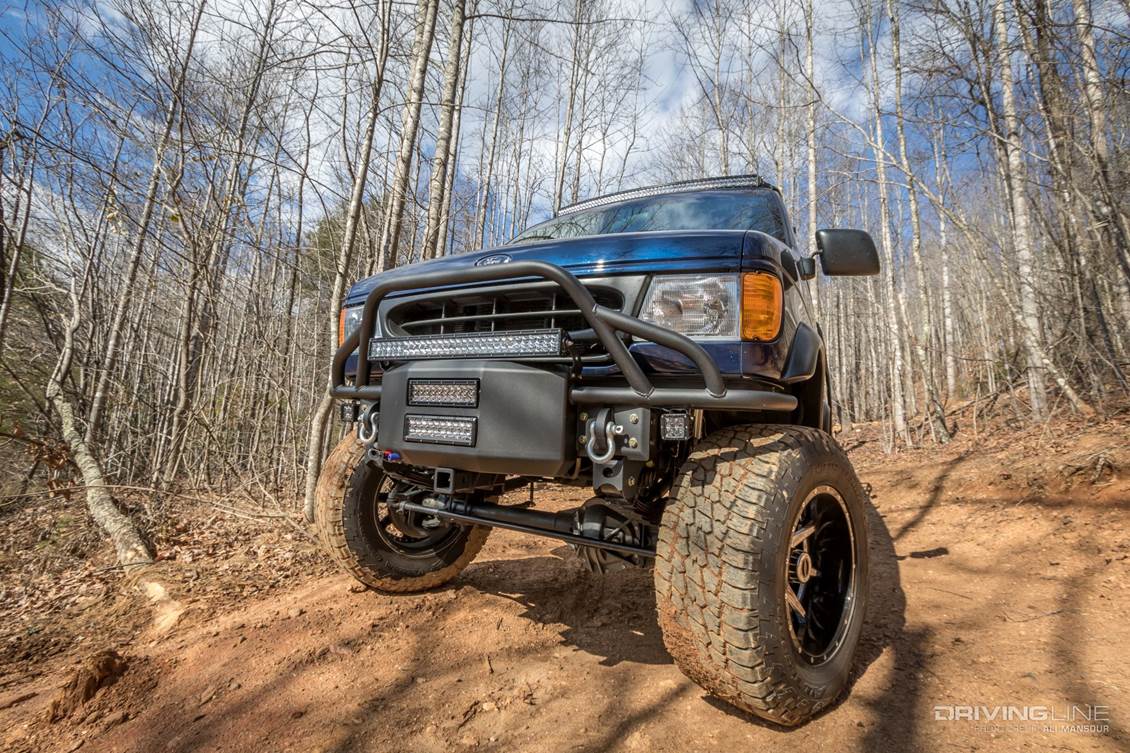 Ford E-Series van off-road Nitto tire