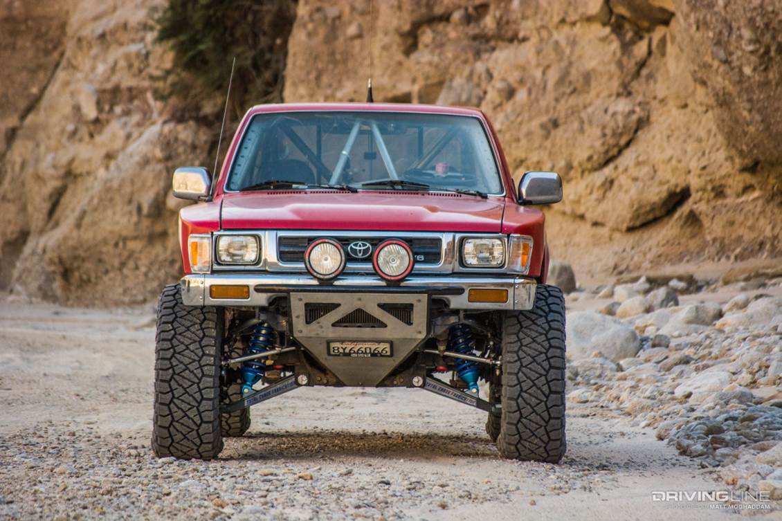 Toyota Tacoma Nitto tire off-road