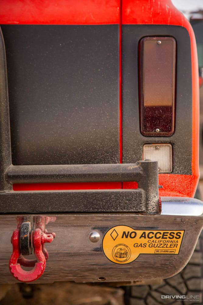 No Access Gas Guzzler sticker
