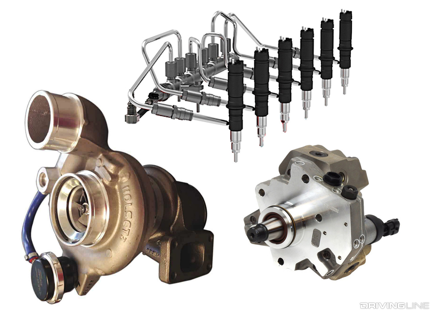 Common Rail Cummins Turbo Injectors CP3