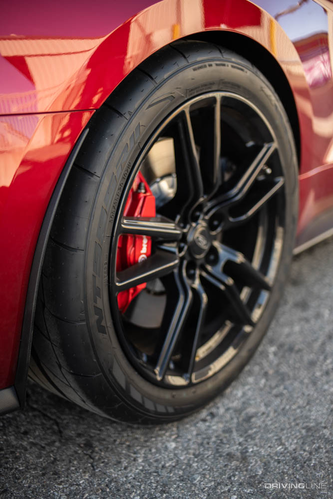 NT555RII drag radial on 2020 Mustang GT