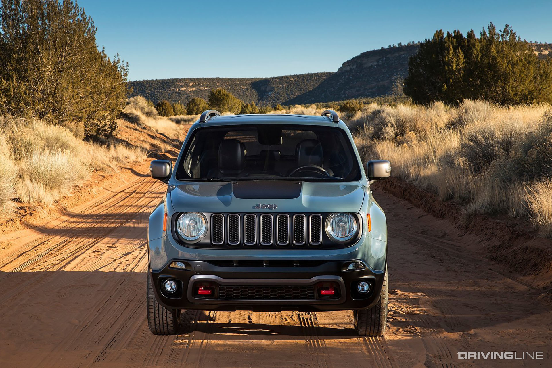 Jeep Renegade Trailhawk Front View