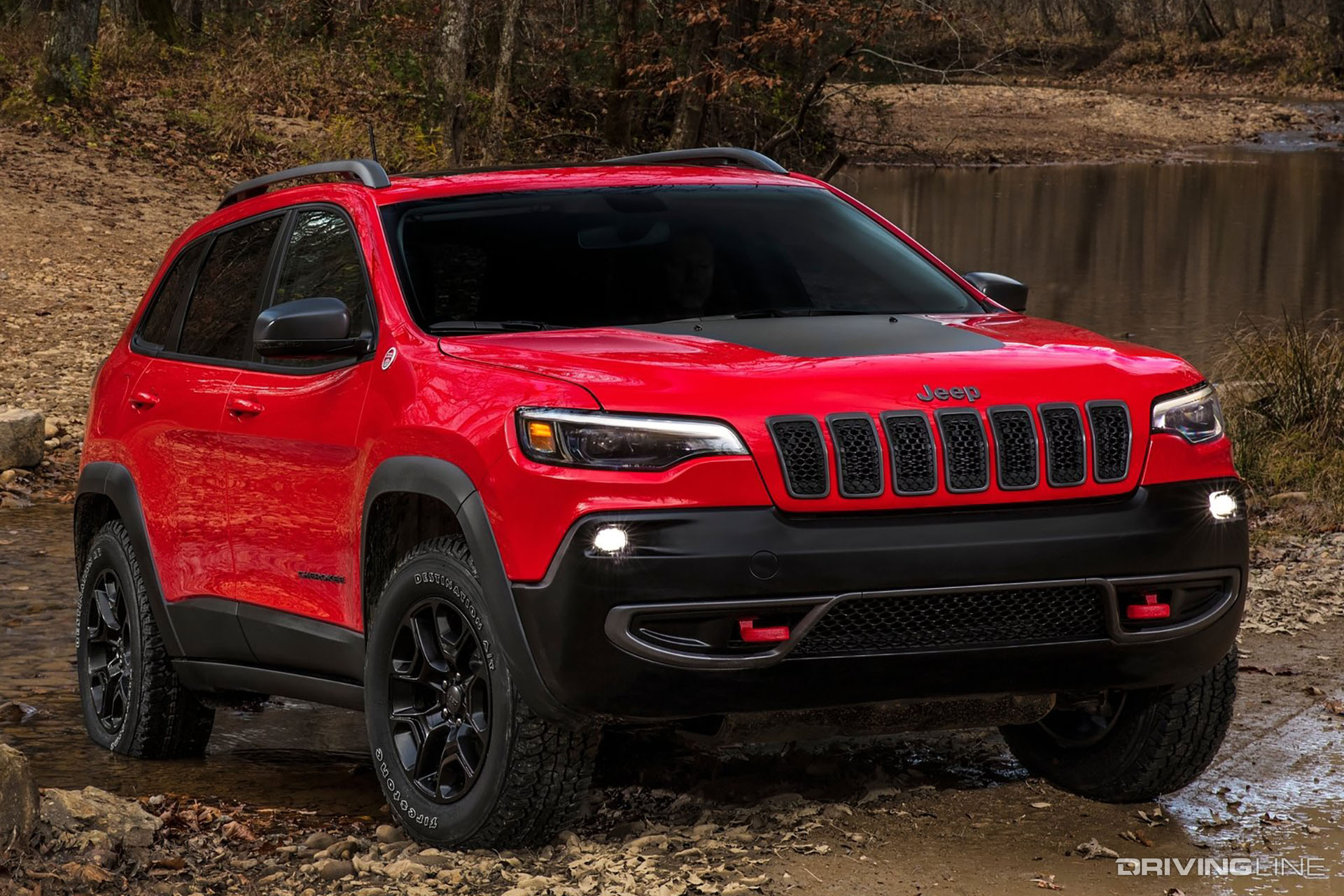 Jeep Cherokee Trailhawk Front View