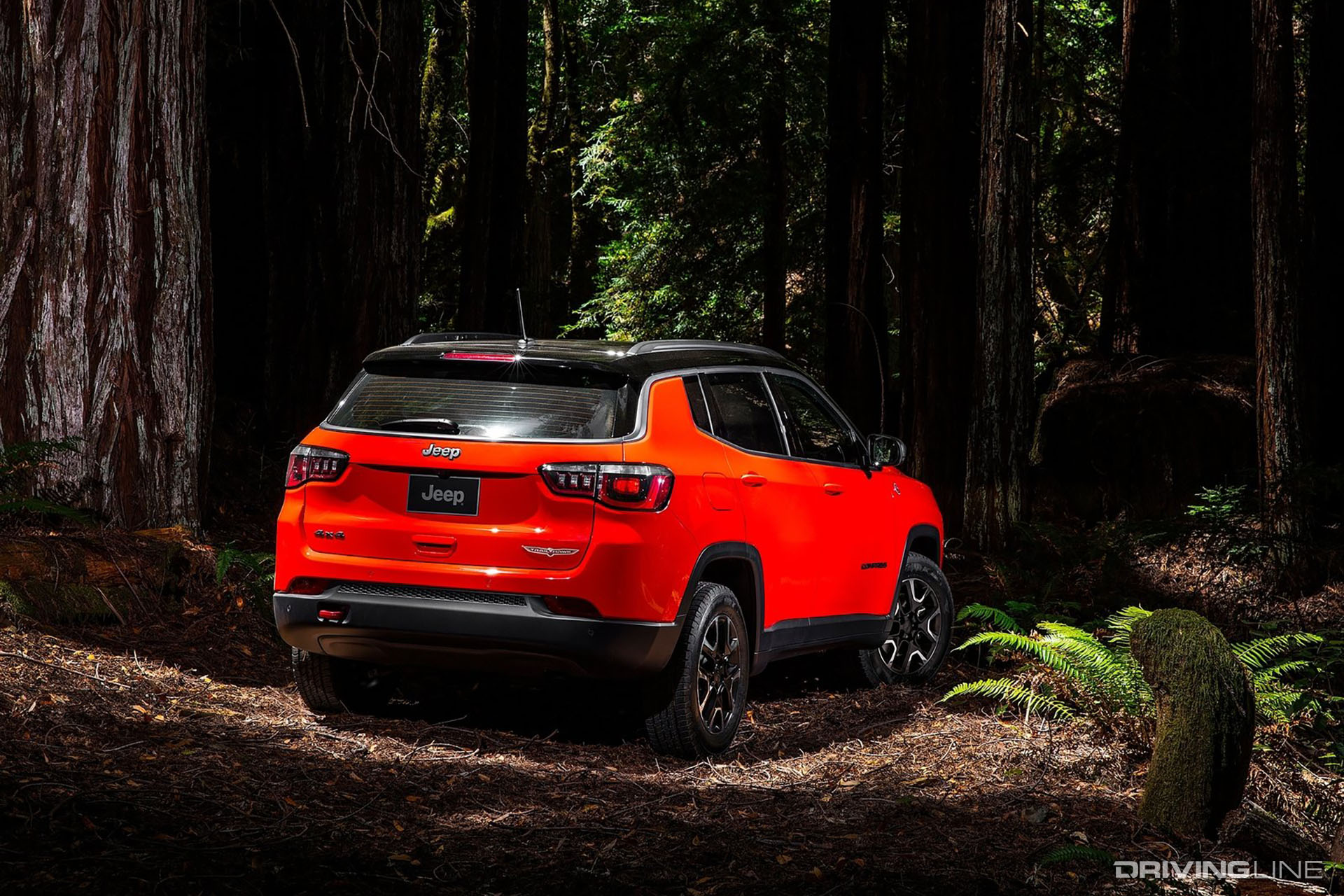 Jeep Compass Trailhawk Rear View