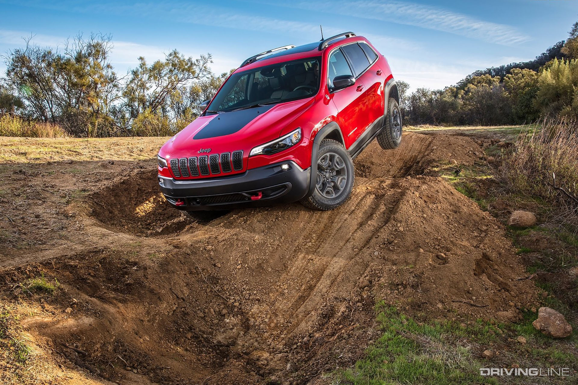 Jeep Cherokee Trailhawk Off-Roading