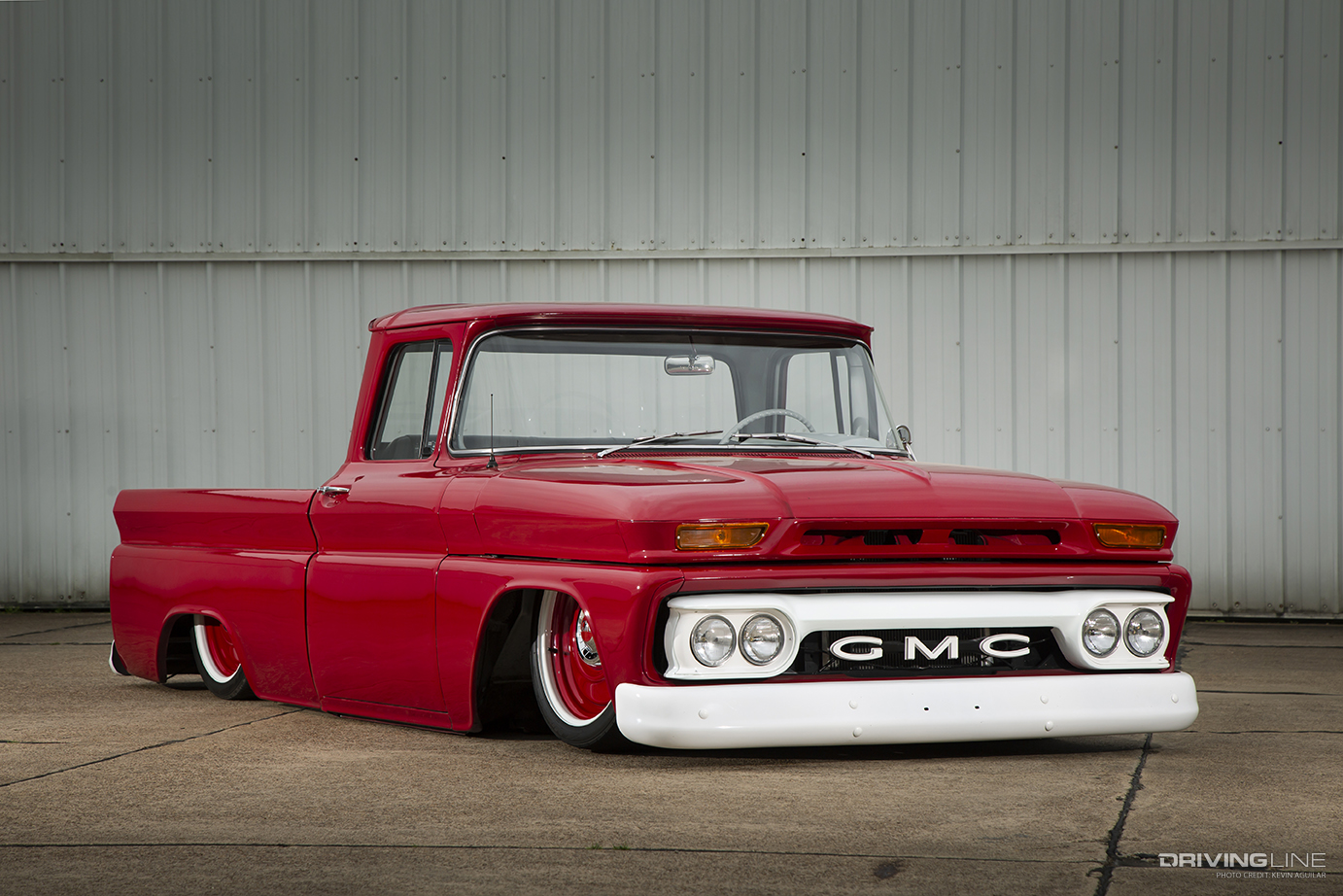 Front of Chad Goswick's '62 GMC