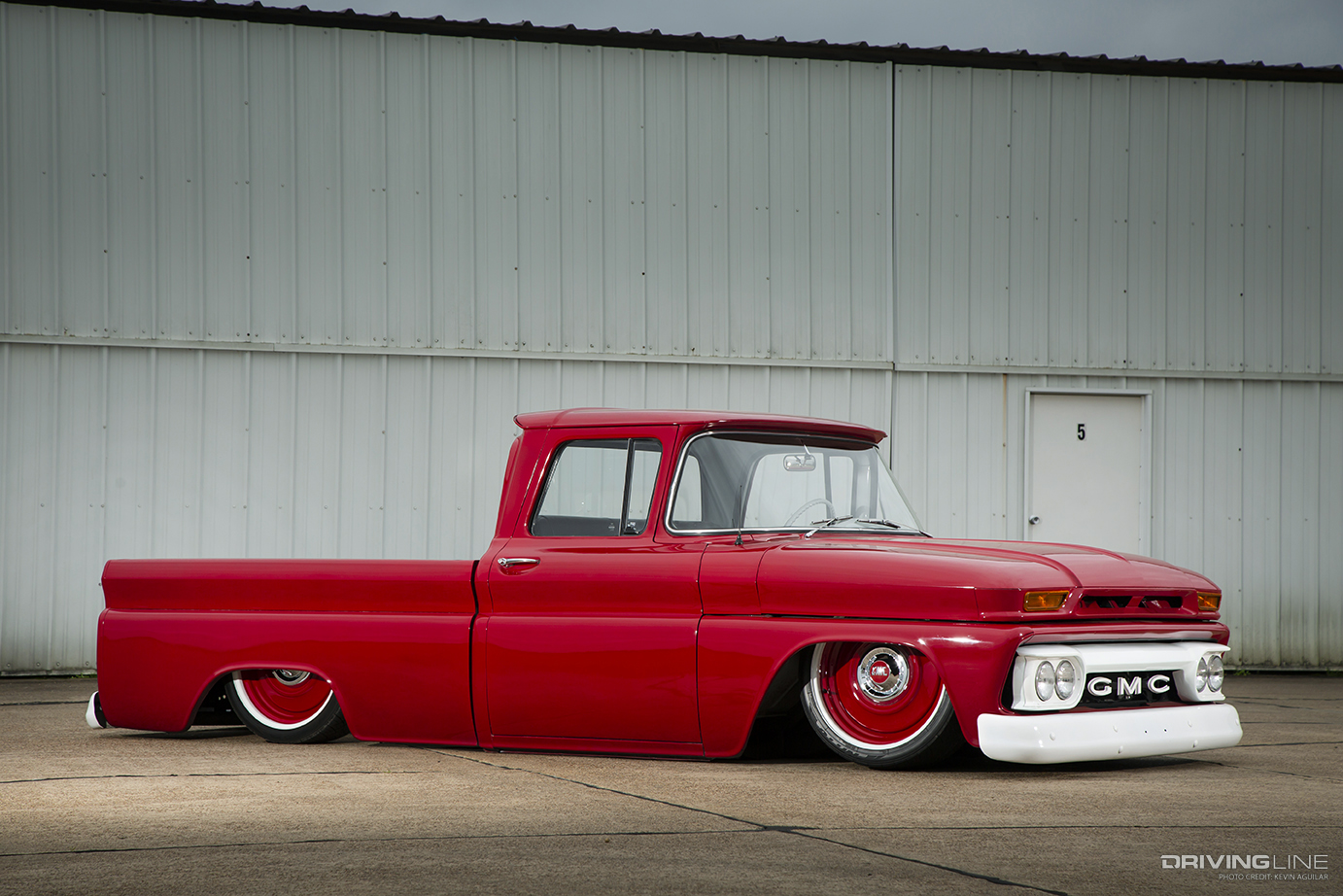 Side of Chad Goswick's '62 GMC