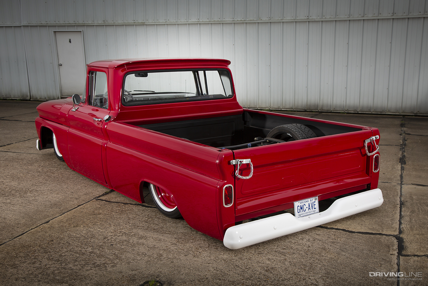 Rear of Chad Goswick's '62 GMC