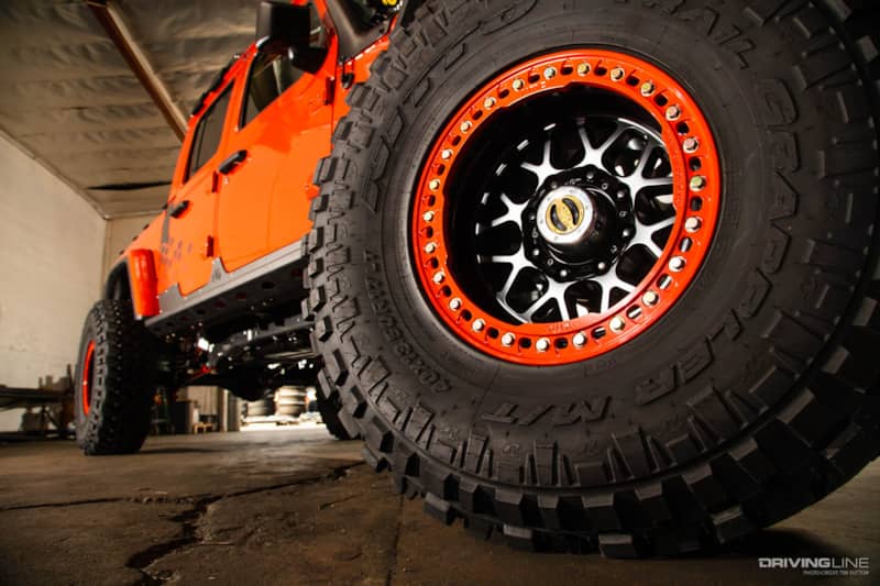 Nitto Trail Grappler 40-inch tires on jeep gladiator