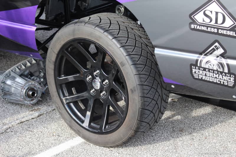 420S Tire Diesel Drag Racing