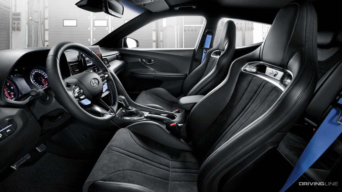 2021 Veloster N DCT Interior N Light Sport Bucket Seats