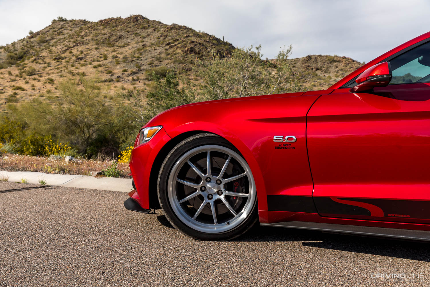 Nitto NT05 on Steeda Mustang GT