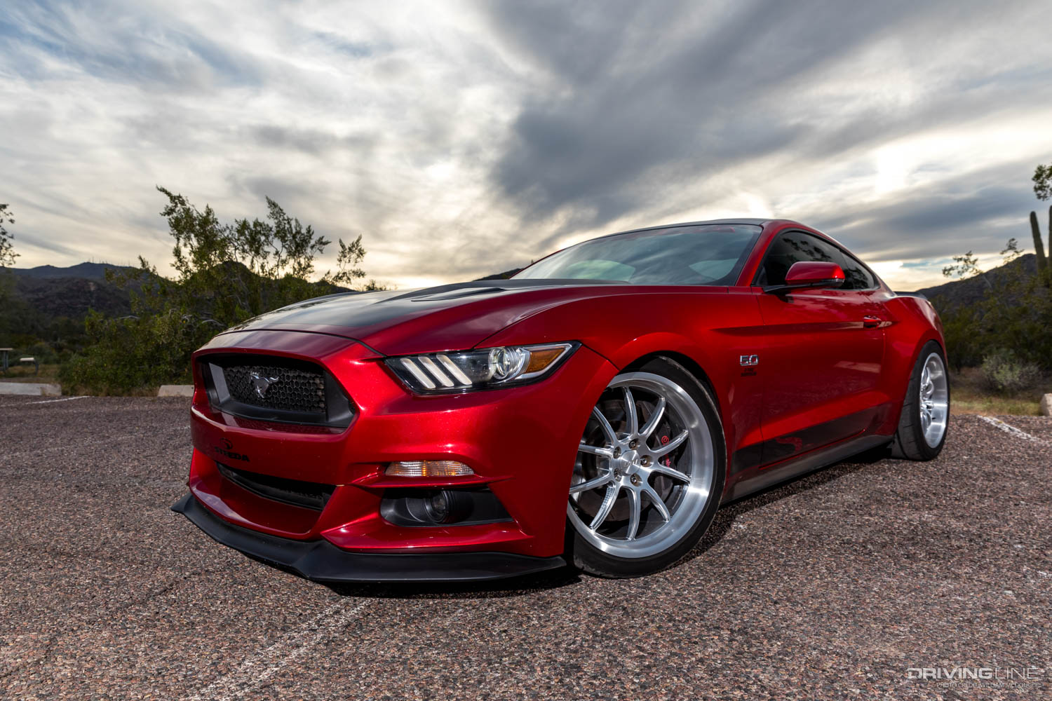 2016 Steeda Mustang GT Q750 on Nitto NT05R tires