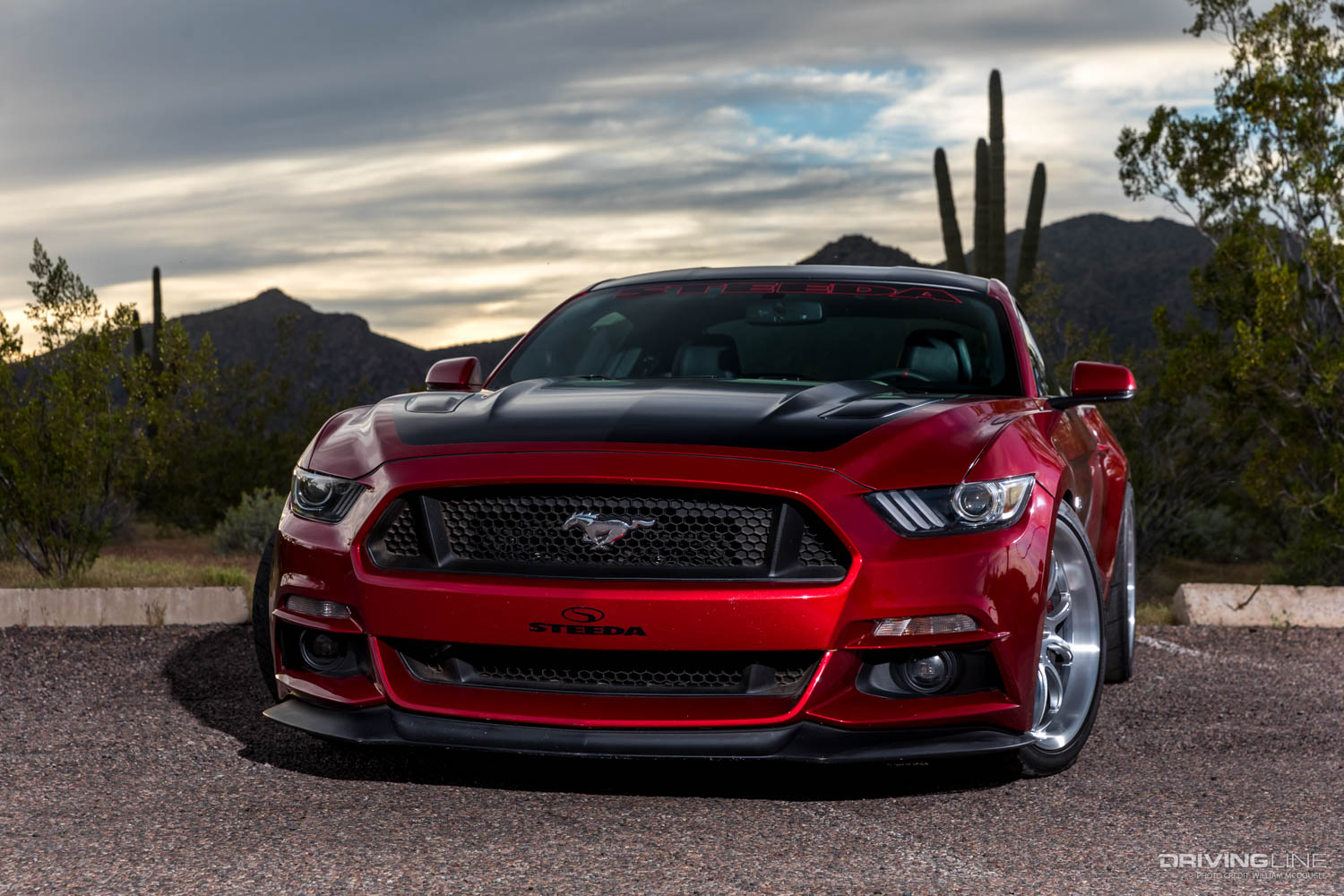 Steeda 2016 Mustang GT front facia