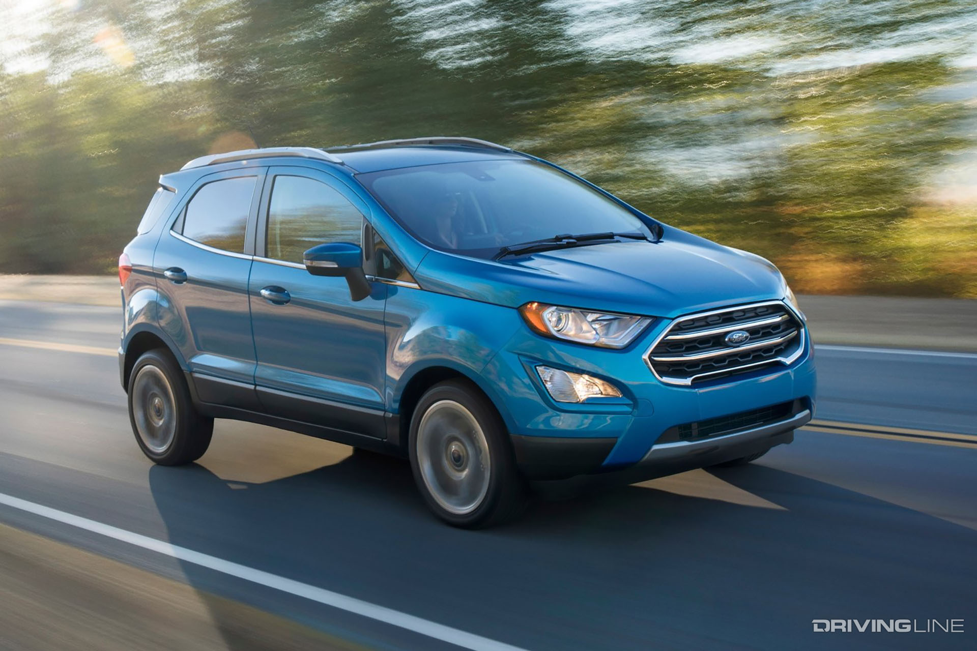 2018 Ford EcoSport Blue