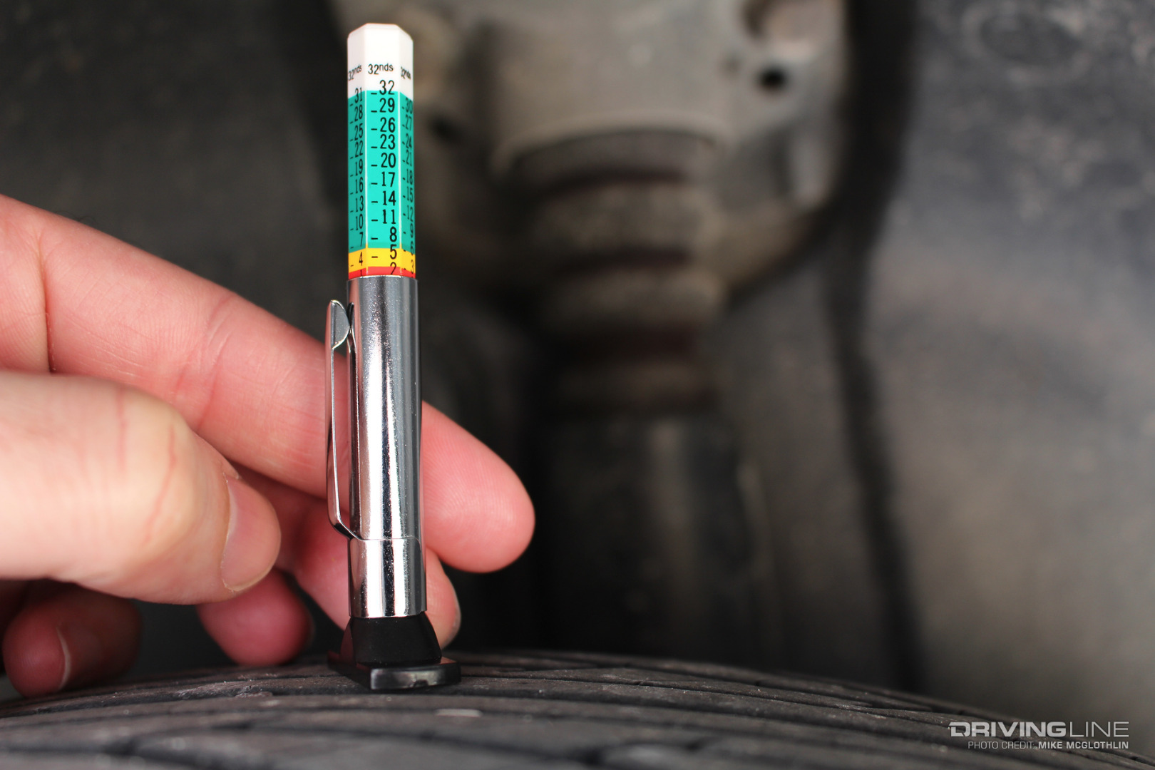 Tire Tread Depth Wear