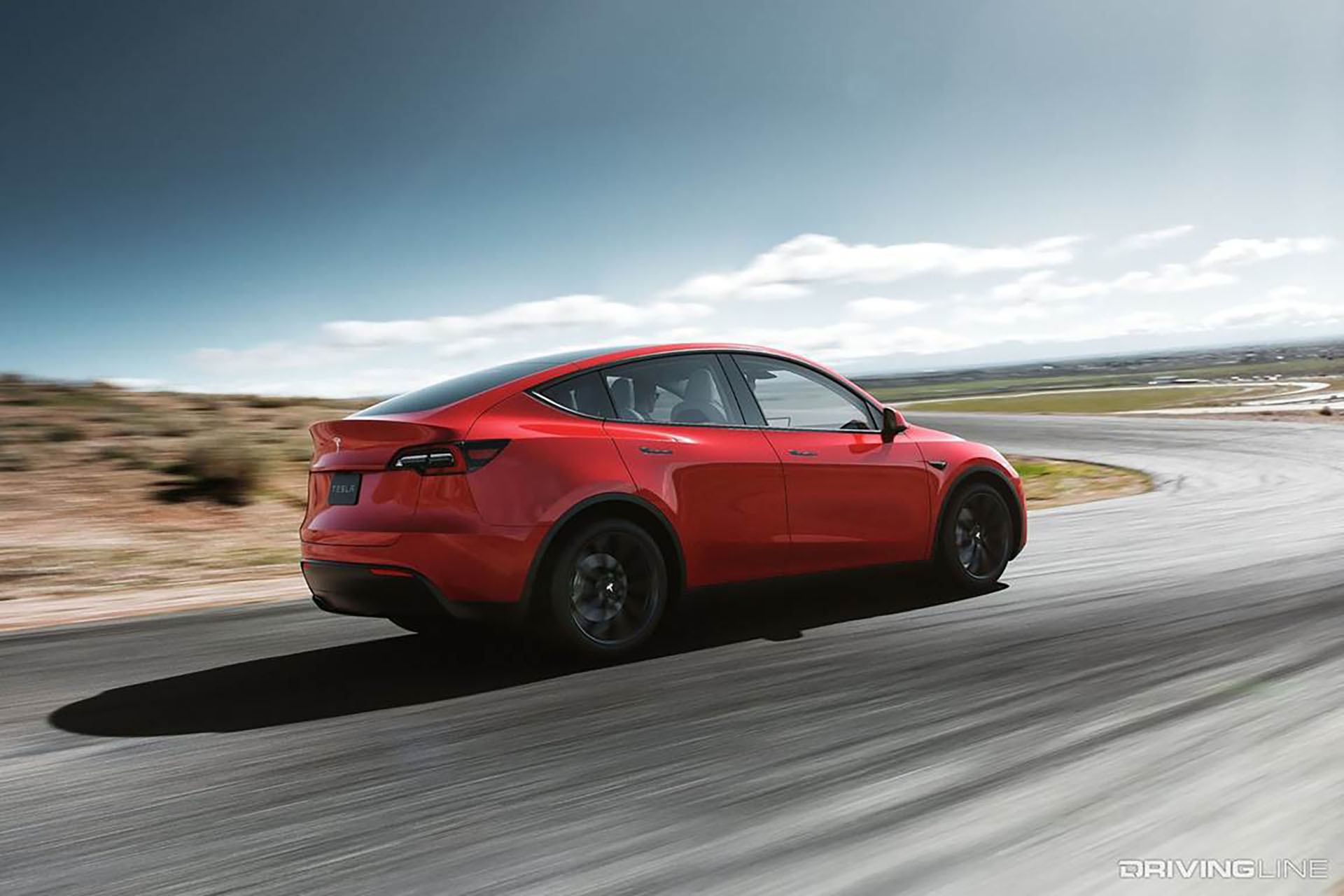Tesla Model Y Performance Red