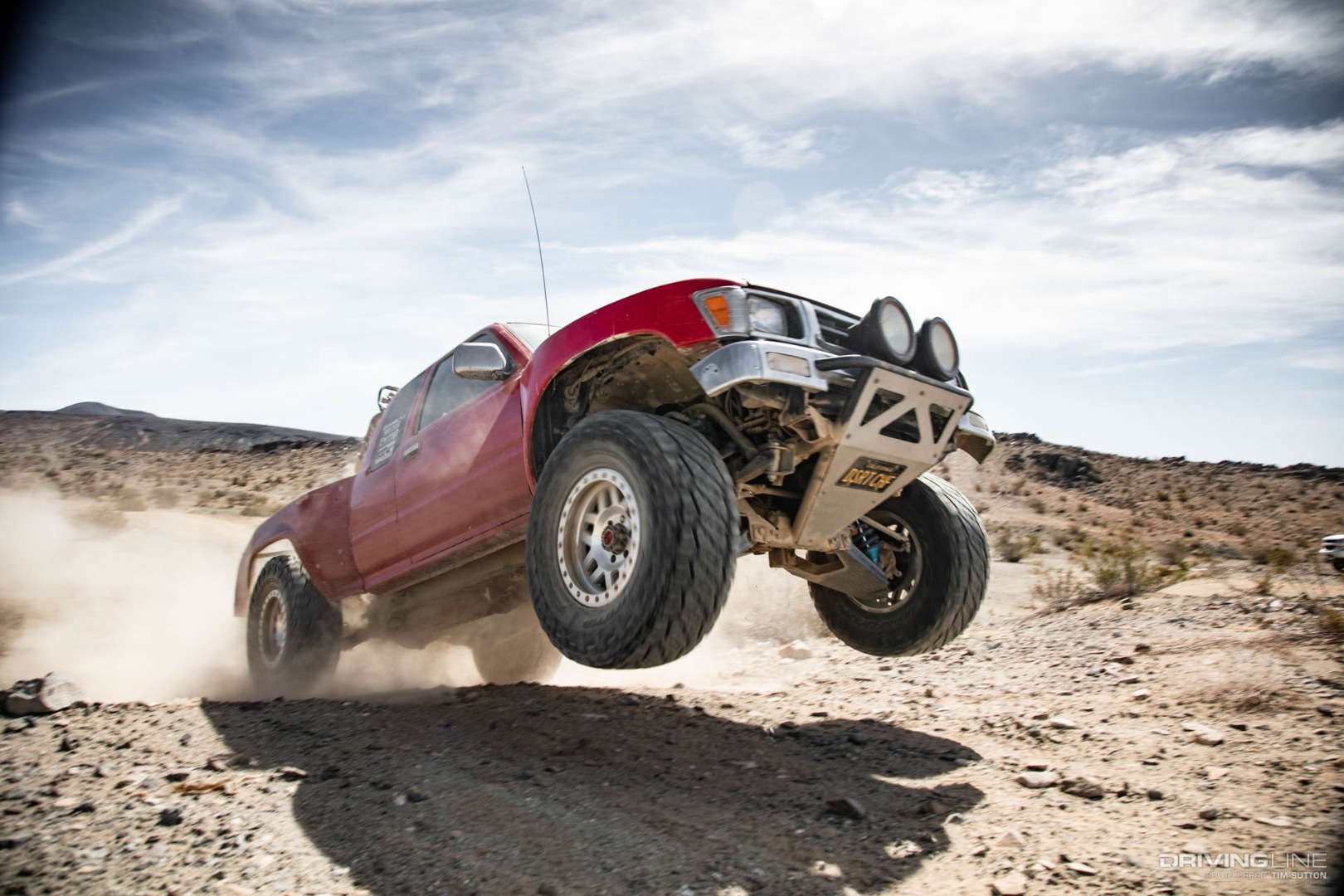 Ridge Grapplers on Toyota Pickup Jumping