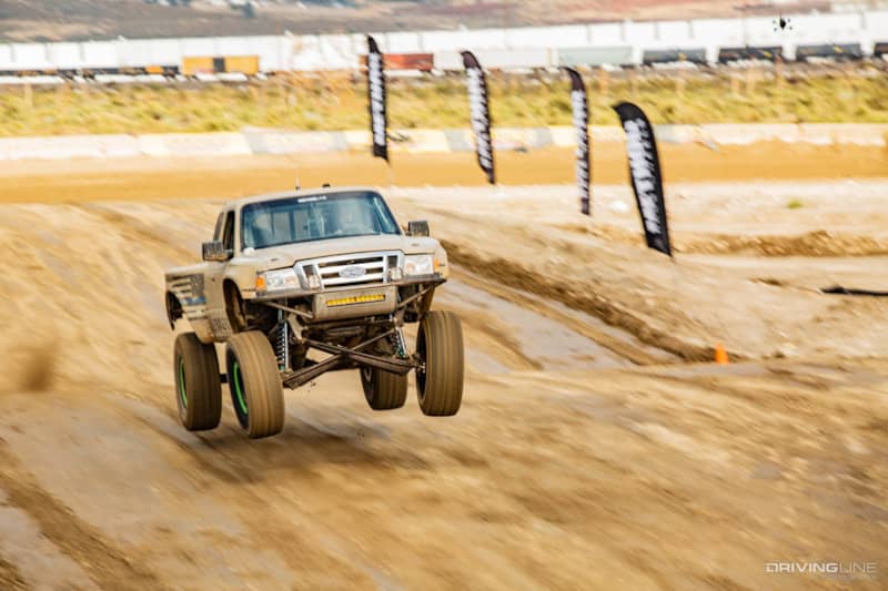 Driver Battles Ford Ranger