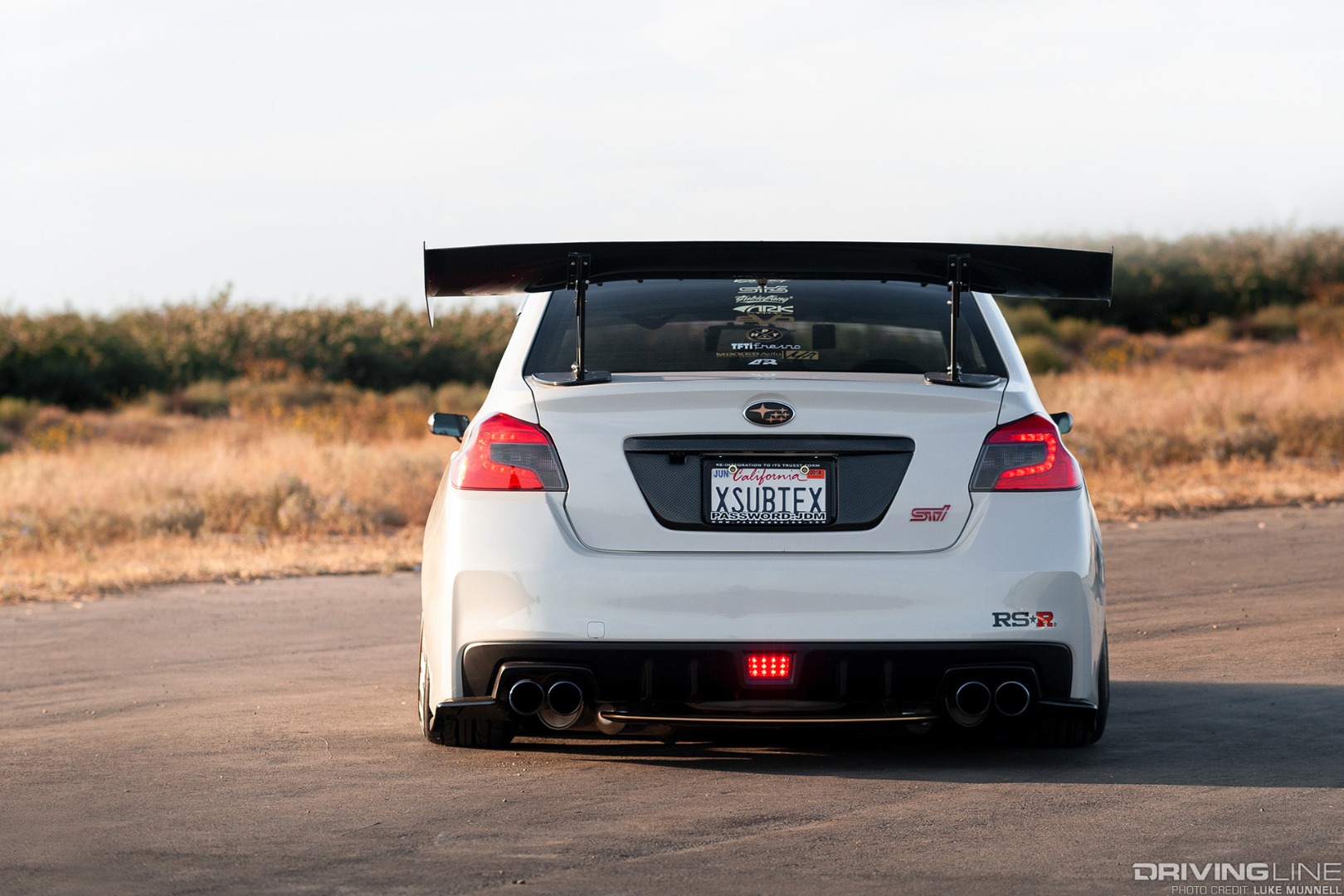 Roger Avila x_subie_x 2016 Subaru WRX STI dead rear exterior