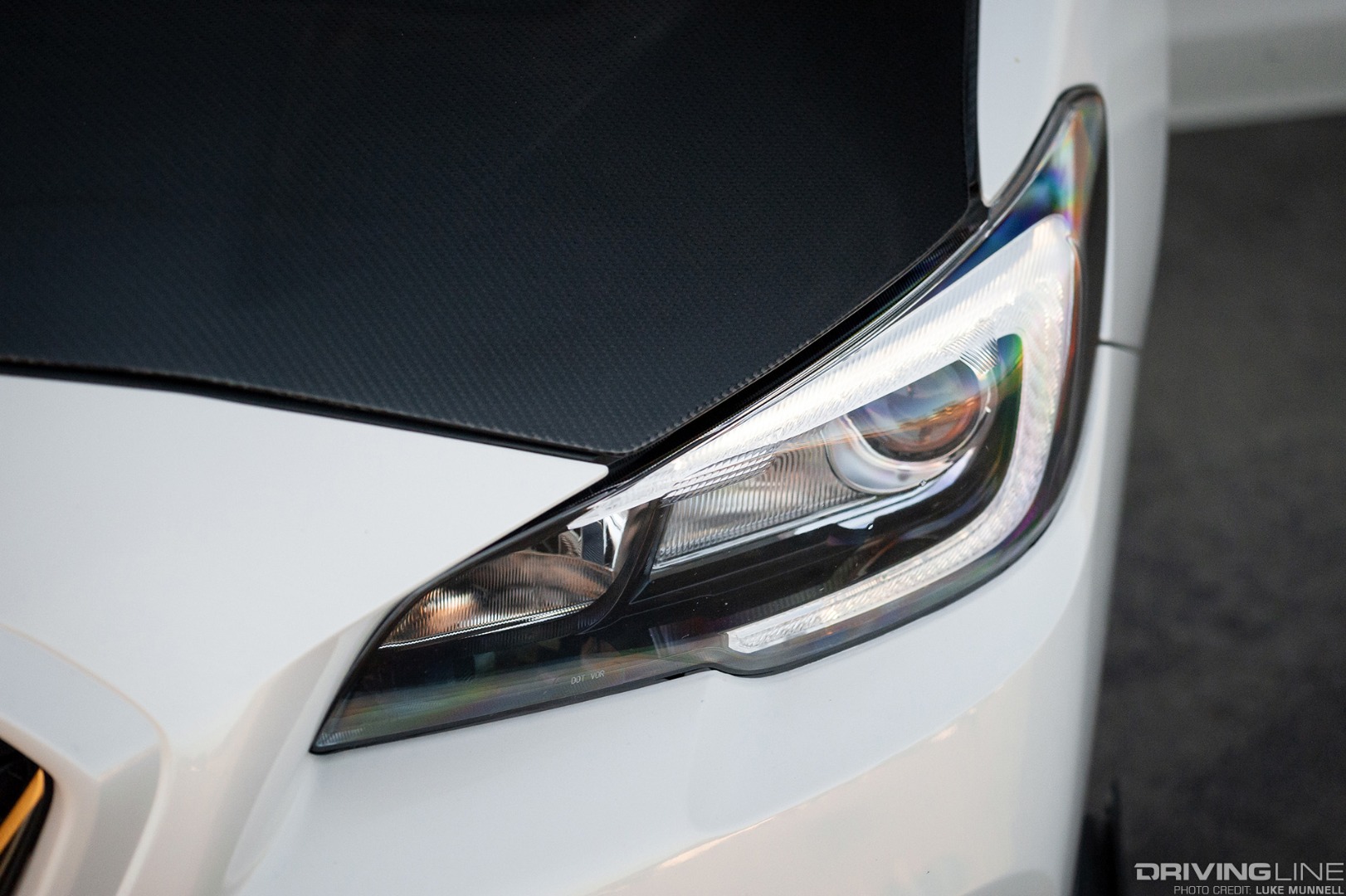 Roger Avila x_subie_x 2016 Subaru WRX STI headlight detail